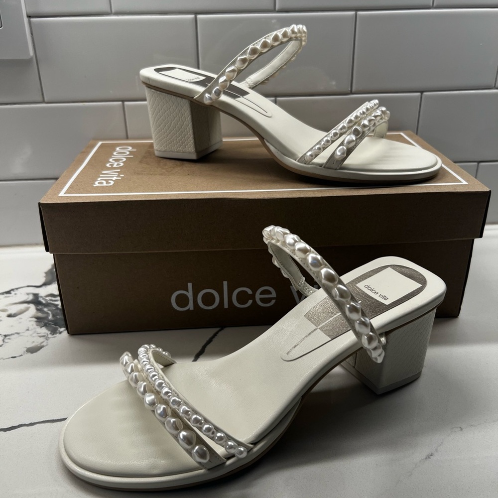 Dolce Vita Barrit Pearl Heels